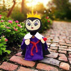 Disney Snow White - Evil Queen with Apple Squeaker Plush Dog Toy